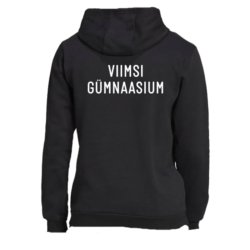 Viimsi Gümnaasium must kapuutsiga pusa - Image 2